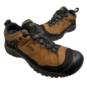 Keen Mens Targhee IV 1028997 Waterproof Brown Hiking Shoes Sneakers Size 11 US